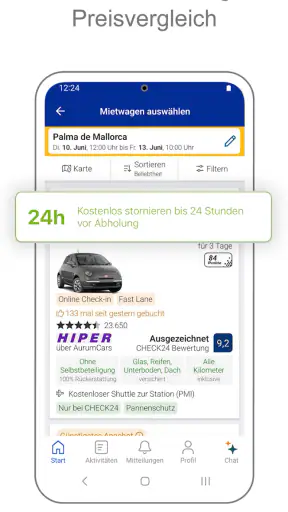 CHECK24 Vergleiche screenshot