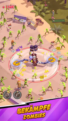 Chill & Kill: Zombie Idle screenshot