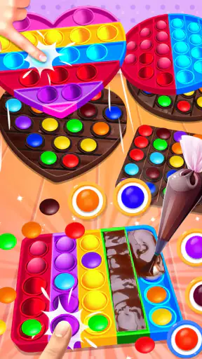Chocolate Pop It Desserts screenshot