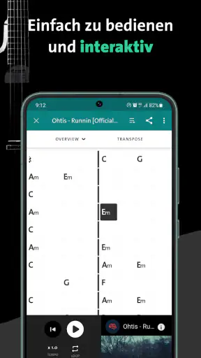 Chordify: Akkorde & Stimmgerät screenshot