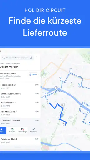 Circuit Routenplaner screenshot