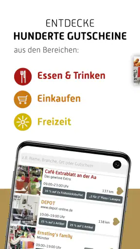 CITY for TWO - GutscheinApp screenshot