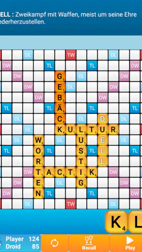 Classic Words Plus (Deutsch) screenshot
