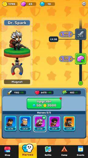 Claw Master – Roguelike-Held screenshot