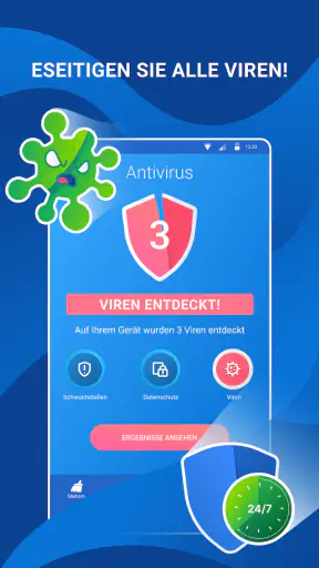 Cleaner Speicher reinigen VPN screenshot