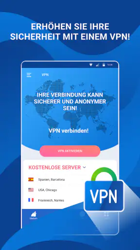 Cleaner Speicher reinigen VPN screenshot