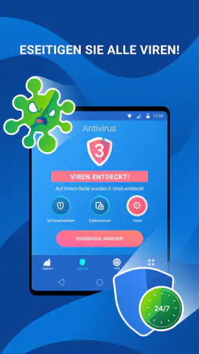 Cleaner Speicher reinigen VPN screenshot