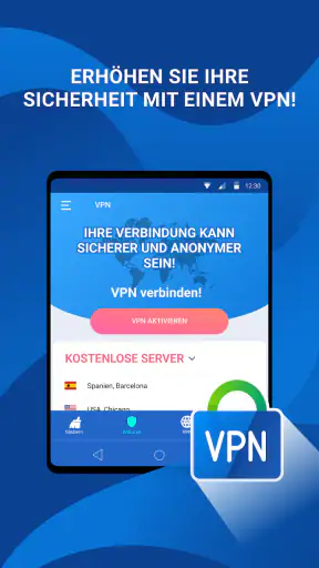 Cleaner Speicher reinigen VPN screenshot