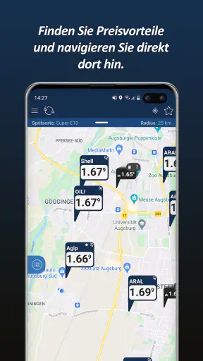 clever-tanken.de screenshot