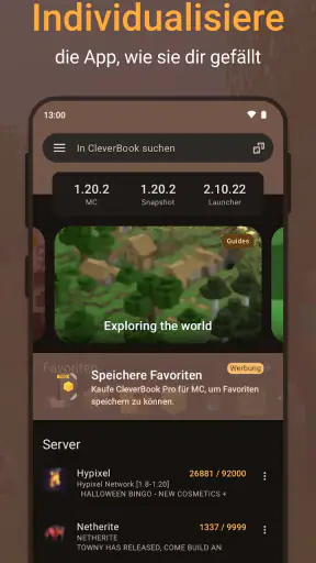 CleverBook für MC screenshot