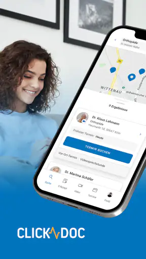 CLICKDOC – Arzttermine online screenshot