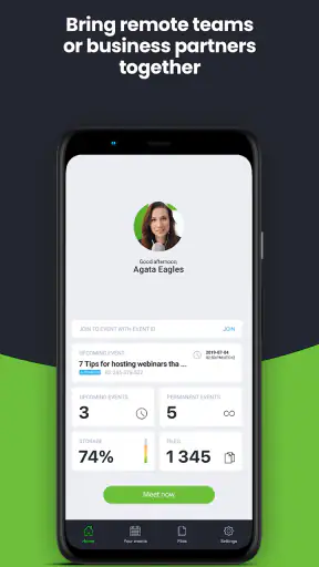 ClickMeeting Webinar App screenshot