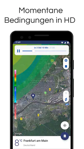 Clime: Regen- und Wetterradar screenshot