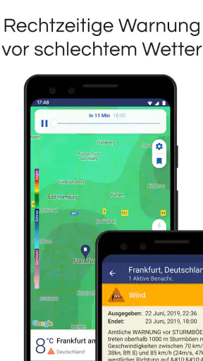Clime: Regen- und Wetterradar screenshot