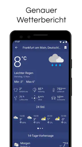 Clime: Regen- und Wetterradar screenshot