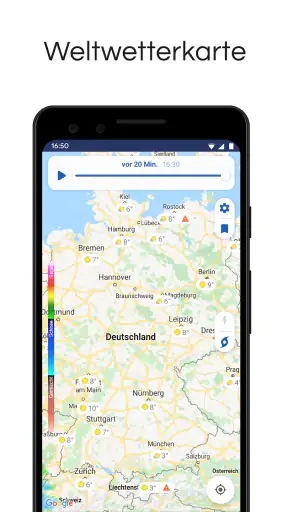 Clime: Regen- und Wetterradar screenshot