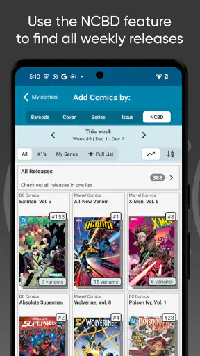 CLZ Comics - Comic-Datenbank screenshot