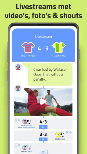 Coach Amigo screenshot