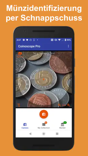 Coinoscope: Münzidentifizierer screenshot