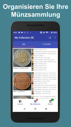 Coinoscope: Münzidentifizierer screenshot