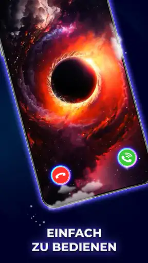Color phone: Anrufbildschirm screenshot