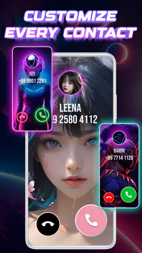 Color Phone Call Screen App screenshot