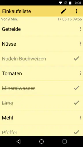 ColorNote Notepad Notizen screenshot
