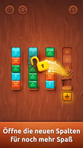 Colorwood Sort Puzzle Game screenshot