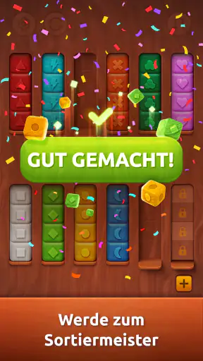Colorwood Sort Puzzle Game screenshot