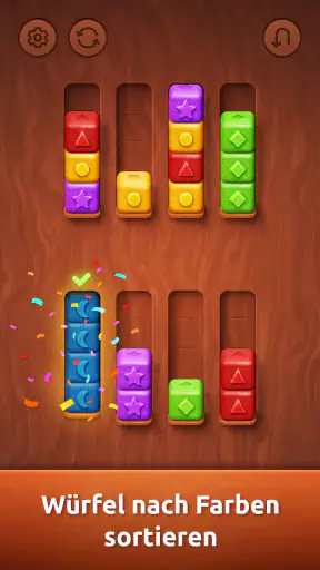 Colorwood Sort Puzzle Game screenshot