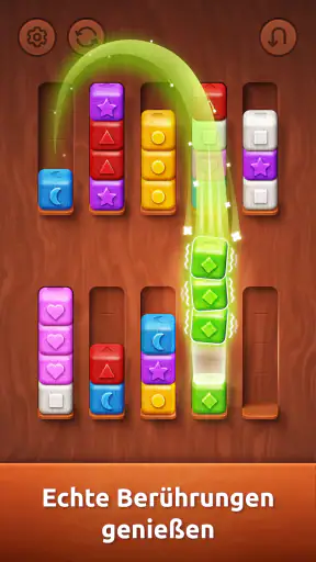 Colorwood Sort Puzzle Game screenshot