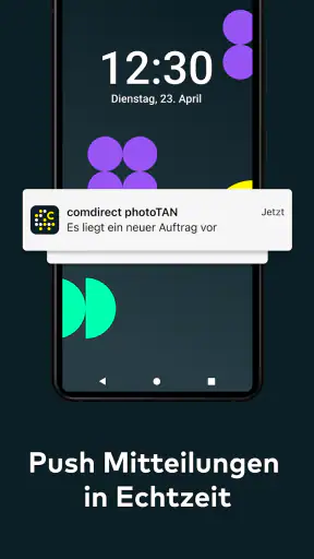 comdirect photoTAN App screenshot
