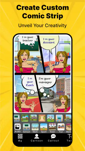 Comic-Comic-Hersteller screenshot