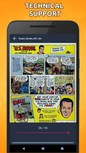 Comic-Leser (cbz/cbr) screenshot