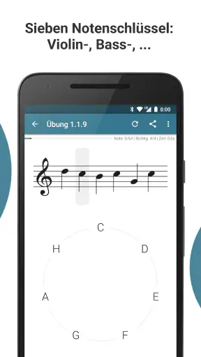 Complete Music Reading Trainer screenshot
