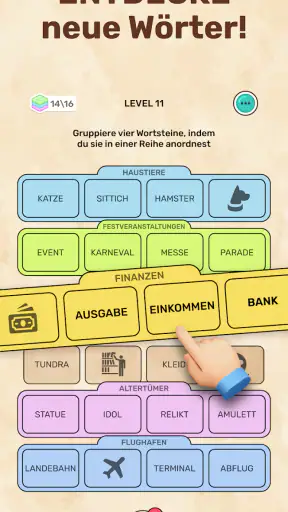 Connect Word - Assoziationen screenshot