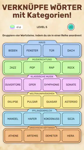 Connect Word - Assoziationen screenshot