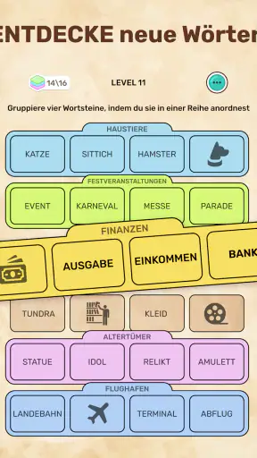 Connect Word - Assoziationen screenshot