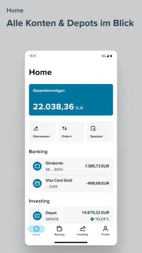 Consorsbank screenshot