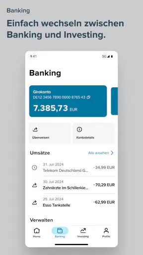 Consorsbank screenshot