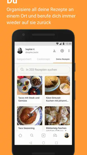 Cookpad: Finde & Teile Rezepte screenshot
