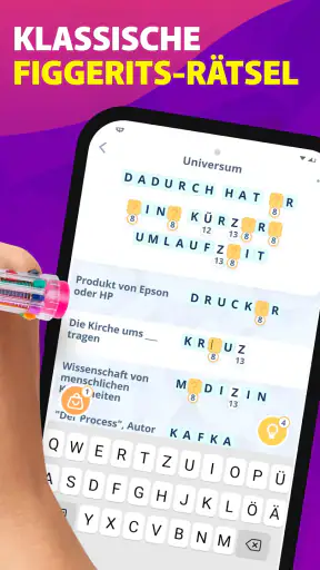 Crostic－Wörter Kreuzworträtsel screenshot