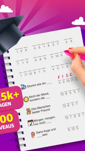 Crostic－Wörter Kreuzworträtsel screenshot