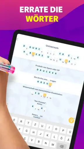 Crostic－Wörter Kreuzworträtsel screenshot