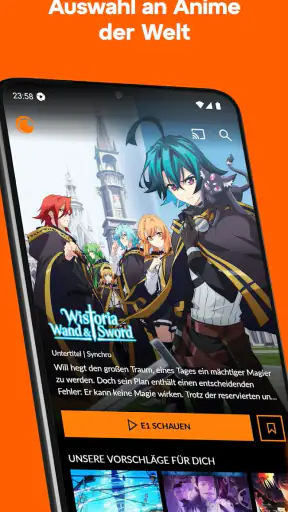 Crunchyroll screenshot