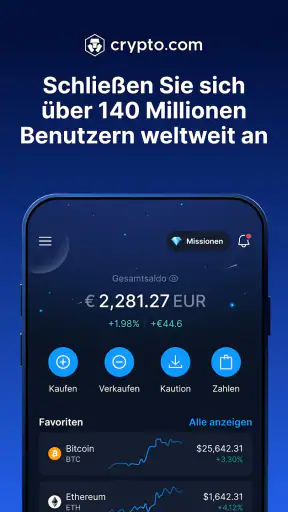 Crypto.com: Bitcoin und Krypto screenshot