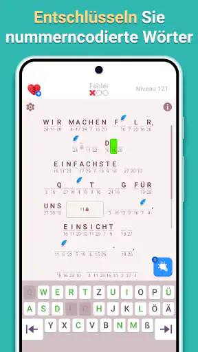 Cryptogram - Kreuzworträtsel screenshot