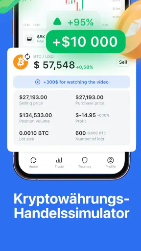 Cryptoguru: Handelssimulator screenshot