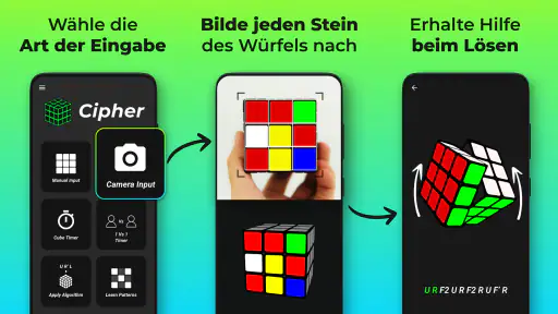 Cube Cipher - Würfel-Löser screenshot