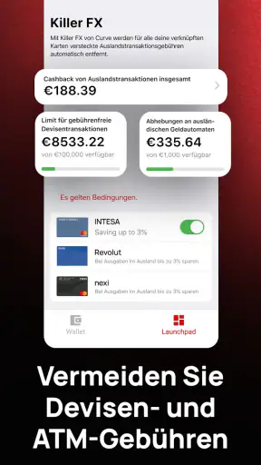 Curve - Ihre Digitale Wallet screenshot